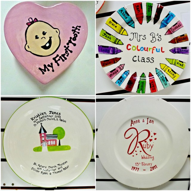 Personalise pottery